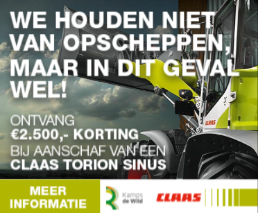 CLAAS TORION Sinus actie